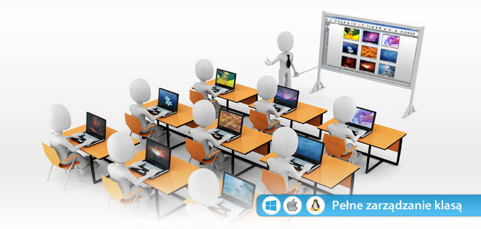 NetSupport School - oprogramowanie do zarządzania szkolną pracownią terminalową